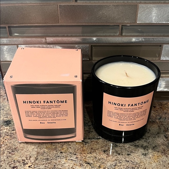 Boy Smells Hinoki Fantôme Candle NIB - Picture 1 of 3